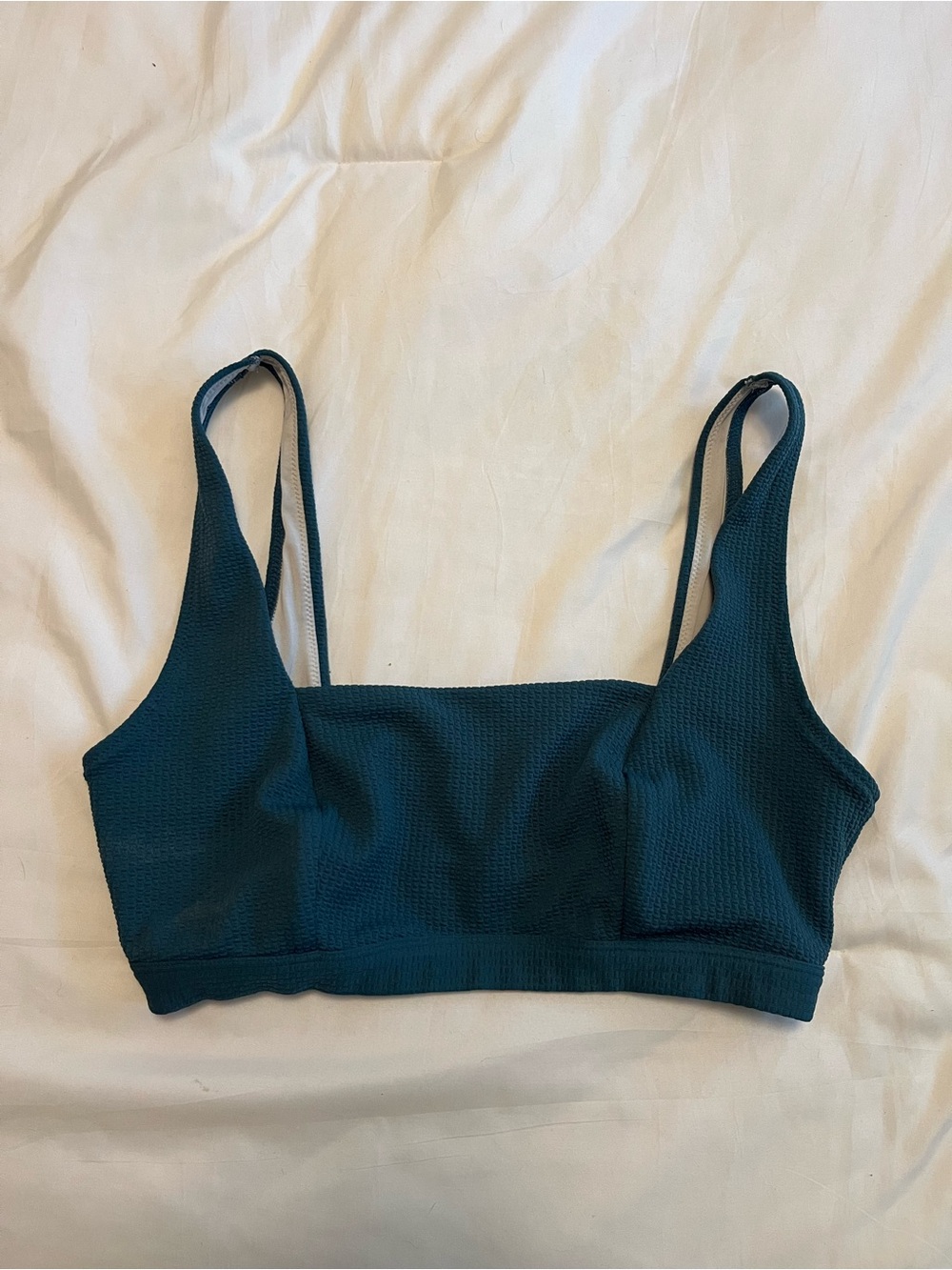 Women’s Textured Bralette - Teal